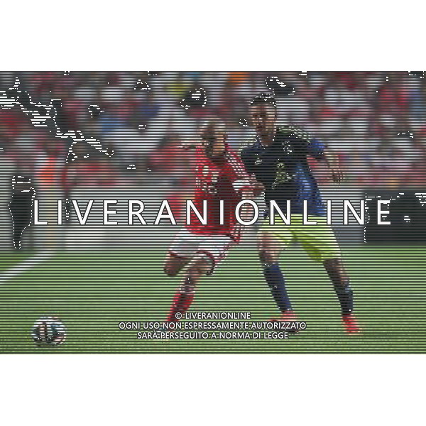 Maxi Pereira - 27.07.2014 - Benfica / Ajax Amsterdam -Eusebio Cup 2014 Photo : Carlos Rodrigues / Icon Sport AG ALDO LIVERANI SAS ONLY ITALY *** Local Caption ***