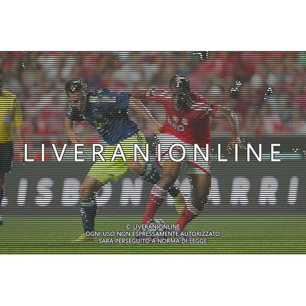 Derley / Nick Viergever - 27.07.2014 - Benfica / Ajax Amsterdam -Eusebio Cup 2014 Photo : Carlos Rodrigues / Icon Sport AG ALDO LIVERANI SAS ONLY ITALY *** Local Caption ***