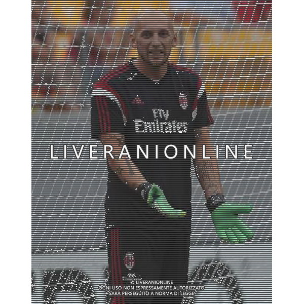 Guinnes International Champions Cup 2014 Pittsburgh (PA) - 27.07.2014 Milan-Manchester City Nella Foto:Abbiati Christian /Ph.Vitez-Ag. Aldo Liverani