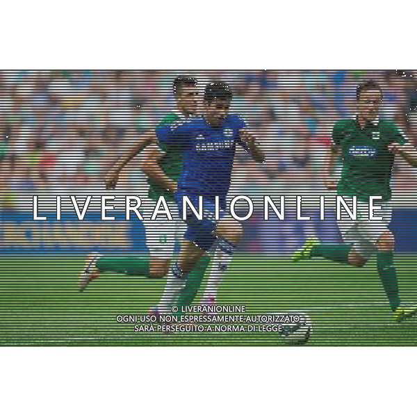 Diego Costa #19 of Chelsea FC // during international Friendly between NK Olimpija Ljubljana and Chelsea FC at the SRC Stozice in Ljubljana, Slovenia on 2014/07/27. EXPA Pictures © 2014, PhotoCredit: EXPA/ Sportida/ Vid Ponikvar *****ATTENTION - OUT of SLO, FRA***** ©photoshot/Agenzia Aldo Liverani sas - ITALY ONLY - EDITORIAL USE ONLY - NK Olimpija Ljubljana Vs Chelsea FC partita amichevole internazionale allo SRC Stozice a Lubiana, in Slovenia 27 luglio 2014