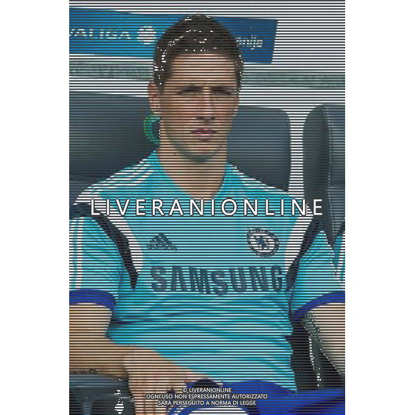 Fernando Torres #9 of Chelsea FC // during international Friendly between NK Olimpija Ljubljana and Chelsea FC at the SRC Stozice in Ljubljana, Slovenia on 2014/07/27. EXPA Pictures © 2014, PhotoCredit: EXPA/ Sportida/ Vid Ponikvar *****ATTENTION - OUT of SLO, FRA***** ©photoshot/Agenzia Aldo Liverani sas - ITALY ONLY - EDITORIAL USE ONLY - NK Olimpija Ljubljana Vs Chelsea FC partita amichevole internazionale allo SRC Stozice a Lubiana, in Slovenia 27 luglio 2014