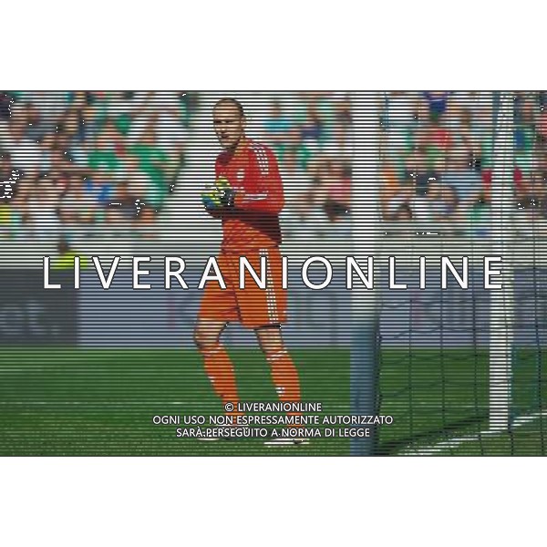 Matej Delac #40 of Chelsea FC // during international Friendly between NK Olimpija Ljubljana and Chelsea FC at the SRC Stozice in Ljubljana, Slovenia on 2014/07/27. EXPA Pictures © 2014, PhotoCredit: EXPA/ Sportida/ Vid Ponikvar *****ATTENTION - OUT of SLO, FRA***** ©photoshot/Agenzia Aldo Liverani sas - ITALY ONLY - EDITORIAL USE ONLY - NK Olimpija Ljubljana Vs Chelsea FC partita amichevole internazionale allo SRC Stozice a Lubiana, in Slovenia 27 luglio 2014