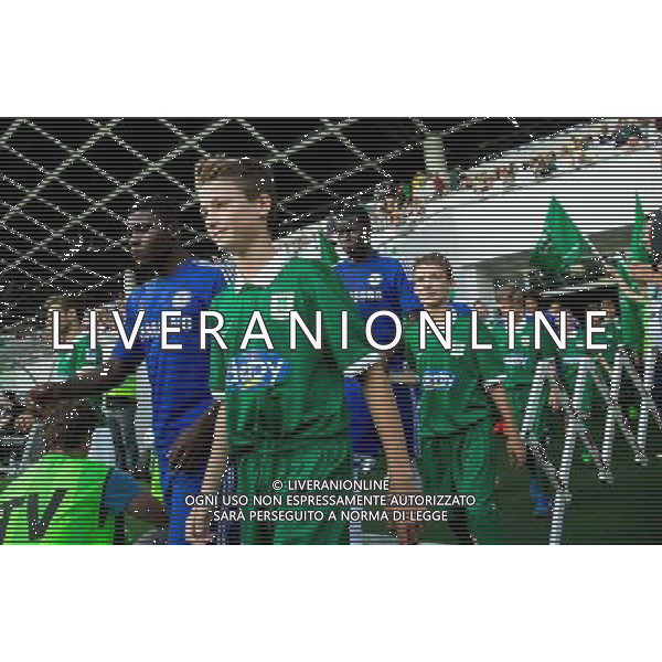 Jeremie Boga #34 of Chelsea FC // during international Friendly between NK Olimpija Ljubljana and Chelsea FC at the SRC Stozice in Ljubljana, Slovenia on 2014/07/27. EXPA Pictures © 2014, PhotoCredit: EXPA/ Sportida/ Vid Ponikvar *****ATTENTION - OUT of SLO, FRA***** ©photoshot/Agenzia Aldo Liverani sas - ITALY ONLY - EDITORIAL USE ONLY - NK Olimpija Ljubljana Vs Chelsea FC partita amichevole internazionale allo SRC Stozice a Lubiana, in Slovenia 27 luglio 2014