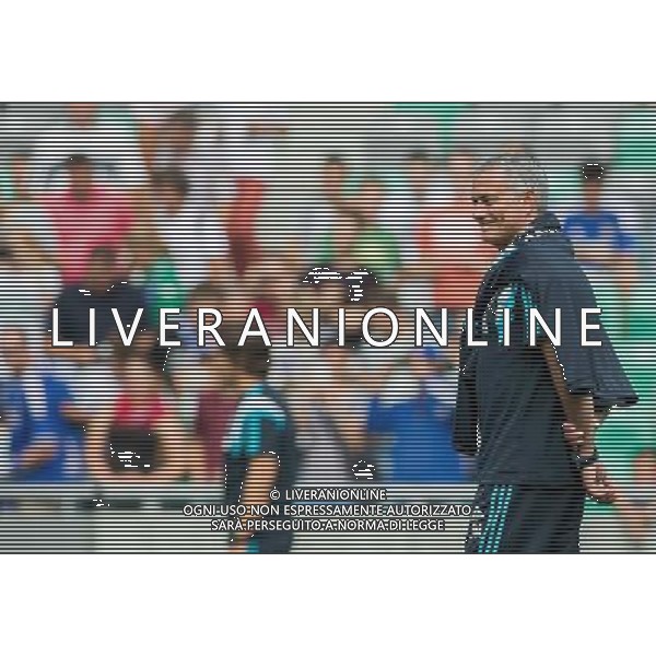 Jose Mourinho, manager of team Chelsea FC // during international Friendly between NK Olimpija Ljubljana and Chelsea FC at the SRC Stozice in Ljubljana, Slovenia on 2014/07/27. EXPA Pictures © 2014, PhotoCredit: EXPA/ Sportida/ Vid Ponikvar *****ATTENTION - OUT of SLO, FRA***** ©photoshot/Agenzia Aldo Liverani sas - ITALY ONLY - EDITORIAL USE ONLY - NK Olimpija Ljubljana Vs Chelsea FC partita amichevole internazionale allo SRC Stozice a Lubiana, in Slovenia 27 luglio 2014