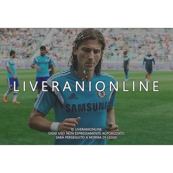 Filipe Luis #3 of Chelsea FC // during international Friendly between NK Olimpija Ljubljana and Chelsea FC at the SRC Stozice in Ljubljana, Slovenia on 2014/07/27. EXPA Pictures © 2014, PhotoCredit: EXPA/ Sportida/ Vid Ponikvar *****ATTENTION - OUT of SLO, FRA***** ©photoshot/Agenzia Aldo Liverani sas - ITALY ONLY - EDITORIAL USE ONLY - NK Olimpija Ljubljana Vs Chelsea FC partita amichevole internazionale allo SRC Stozice a Lubiana, in Slovenia 27 luglio 2014