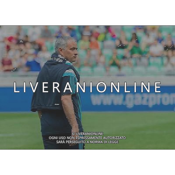 Jose Mourinho, manager of team Chelsea FC // during international Friendly between NK Olimpija Ljubljana and Chelsea FC at the SRC Stozice in Ljubljana, Slovenia on 2014/07/27. EXPA Pictures © 2014, PhotoCredit: EXPA/ Sportida/ Vid Ponikvar *****ATTENTION - OUT of SLO, FRA***** ©photoshot/Agenzia Aldo Liverani sas - ITALY ONLY - EDITORIAL USE ONLY - NK Olimpija Ljubljana Vs Chelsea FC partita amichevole internazionale allo SRC Stozice a Lubiana, in Slovenia 27 luglio 2014