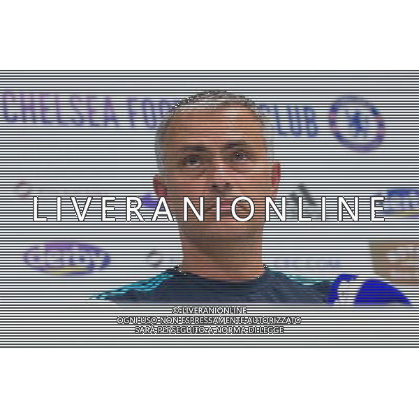 Jose Mourinho, manager of team Chelsea FC, // during international Friendly between NK Olimpija Ljubljana and Chelsea FC at the SRC Stozice in Ljubljana, Slovenia on 2014/07/27. EXPA Pictures © 2014, PhotoCredit: EXPA/ Sportida/ Matic Klansek Velej *****ATTENTION - OUT of SLO, FRA***** ©photoshot/Agenzia Aldo Liverani sas - ITALY ONLY - EDITORIAL USE ONLY - NK Olimpija Ljubljana Vs Chelsea FC partita amichevole internazionale allo SRC Stozice a Lubiana, in Slovenia 27 luglio 2014