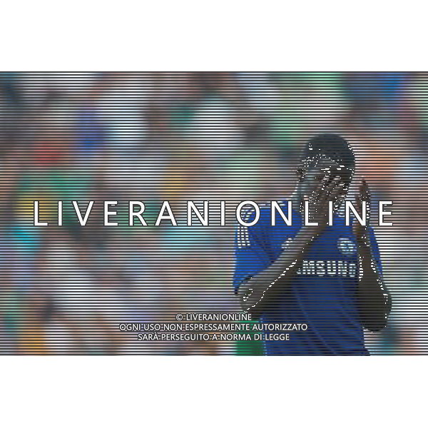 Kurt Zouma #5 of Chelsea FC // during international Friendly between NK Olimpija Ljubljana and Chelsea FC at the SRC Stozice in Ljubljana, Slovenia on 2014/07/27. EXPA Pictures © 2014, PhotoCredit: EXPA/ Sportida/ Matic Klansek Velej *****ATTENTION - OUT of SLO, FRA***** ©photoshot/Agenzia Aldo Liverani sas - ITALY ONLY - EDITORIAL USE ONLY - NK Olimpija Ljubljana Vs Chelsea FC partita amichevole internazionale allo SRC Stozice a Lubiana, in Slovenia 27 luglio 2014
