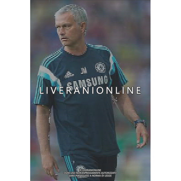 Jose Mourinho, manager of team Chelsea FC, // during international Friendly between NK Olimpija Ljubljana and Chelsea FC at the SRC Stozice in Ljubljana, Slovenia on 2014/07/27. EXPA Pictures © 2014, PhotoCredit: EXPA/ Sportida/ Matic Klansek Velej *****ATTENTION - OUT of SLO, FRA***** ©PHOTOSHOT/Agenzia Aldo Liverani sas - ITALY ONLY - EDITORIAL USE ON - NK Olimpija Ljubljana Vs Chelsea FC partita amichevole internazionale allo SRC Stozice a Lubiana, in Slovenia 27 luglio 2014