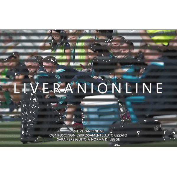 Jose Mourinho, manager of team Chelsea FC, // during international Friendly between NK Olimpija Ljubljana and Chelsea FC at the SRC Stozice in Ljubljana, Slovenia on 2014/07/27. EXPA Pictures © 2014, PhotoCredit: EXPA/ Sportida/ Matic Klansek Velej *****ATTENTION - OUT of SLO, FRA***** ©PHOTOSHOT/Agenzia Aldo Liverani sas - ITALY ONLY - EDITORIAL USE ON - NK Olimpija Ljubljana Vs Chelsea FC partita amichevole internazionale allo SRC Stozice a Lubiana, in Slovenia 27 luglio 2014
