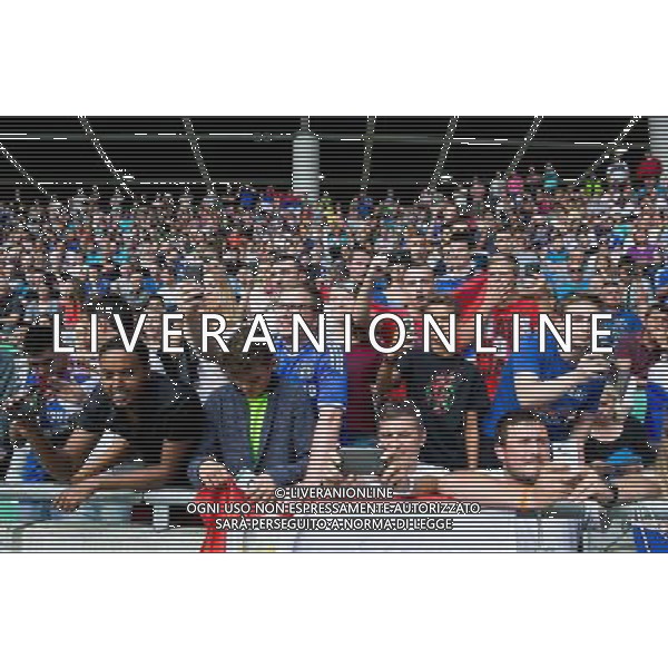 Fans // during international Friendly between NK Olimpija Ljubljana and Chelsea FC at the SRC Stozice in Ljubljana, Slovenia on 2014/07/27. EXPA Pictures © 2014, PhotoCredit: EXPA/ Sportida/ Vid Ponikvar *****ATTENTION - OUT of SLO, FRA***** ©photoshot/Agenzia Aldo Liverani sas - ITALY ONLY - EDITORIAL USE ONLY - NK Olimpija Ljubljana Vs Chelsea FC partita amichevole internazionale allo SRC Stozice a Lubiana, in Slovenia 27 luglio 2014