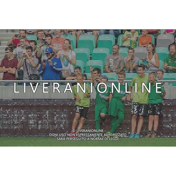 Boys // during international Friendly between NK Olimpija Ljubljana and Chelsea FC at the SRC Stozice in Ljubljana, Slovenia on 2014/07/27. EXPA Pictures © 2014, PhotoCredit: EXPA/ Sportida/ Vid Ponikvar *****ATTENTION - OUT of SLO, FRA***** ©photoshot/Agenzia Aldo Liverani sas - ITALY ONLY - EDITORIAL USE ONLY - NK Olimpija Ljubljana Vs Chelsea FC partita amichevole internazionale allo SRC Stozice a Lubiana, in Slovenia 27 luglio 2014