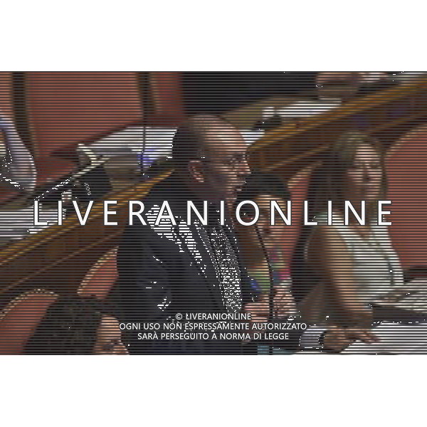 Seduta al Senato Roma 29 luglio 2014 nella foto vito rosario petrocelli ©Corradetti/Agenzia Aldo Liverani sas
