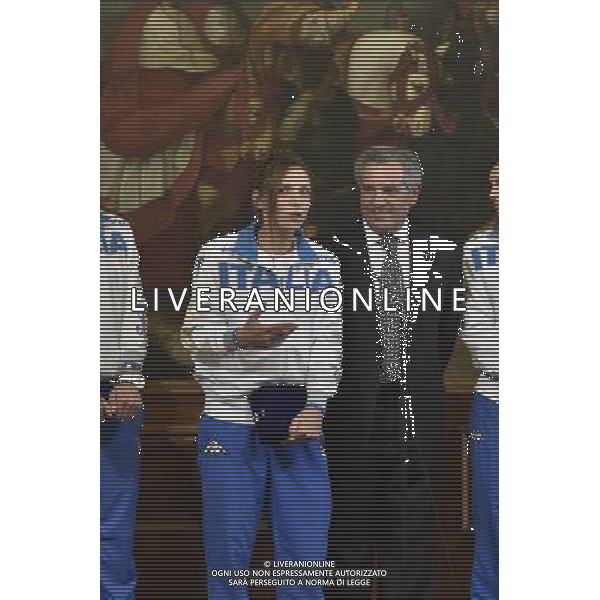 Il Presidente del Consiglio dei Ministri, Matteo Renzi, incontra a Palazzo Chigi a Roma 29 luglio 2014, gli atleti azzurri che hanno conquistato il podio ai recenti Campionati mondiali di scherma. Gli atleti saranno guidati dal Presidente del CONI, Giovanni Malago\', dal Segretario Generale, Roberto Fabbricini, dal Vice Segretario, Carlo Mornati e dal Presidente della Federazione Italiana Scherma e Vice Presidente vicario del CONI, Giorgio Scarso. ©Corradetti/AGENZIA ALDO LIVERANI SAS