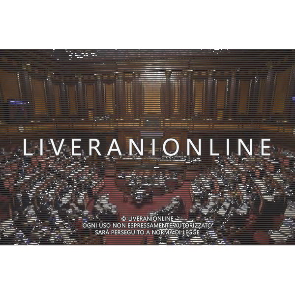 Seduta al Senato Roma 29 luglio 2014 nella foto l\'aula ©Corradetti/AGENZIA ALDO LIVERANI SAS