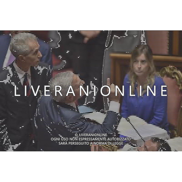 Seduta al Senato Roma 29 luglio 2014 nella foto mario ferrara ©Corradetti/AGENZIA ALDO LIVERANI SAS