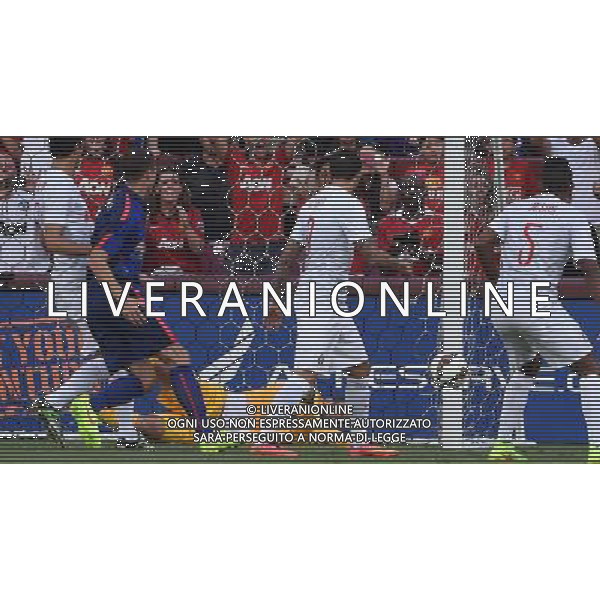 Guinnes International Champions Cup 2014 Washington DC - 29.07.2014 Inter-Manchester United Nella Foto:parata handanovic su evans /Ph.Vitez-Ag. Aldo Liverani