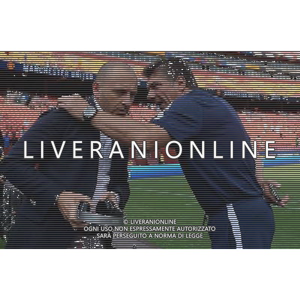 Guinnes International Champions Cup 2014 Washington DC - 29.07.2014 Inter-Manchester United Nella Foto:Mazzarri Walter-Piero Ausilio /Ph.Vitez-Ag. Aldo Liverani