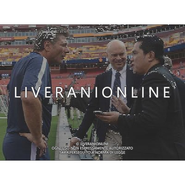 Guinnes International Champions Cup 2014 Washington DC - 29.07.2014 Inter-Manchester United Nella Foto:Thohir Eick-Mazzarri Walter /Ph.Vitez-Ag. Aldo Liverani