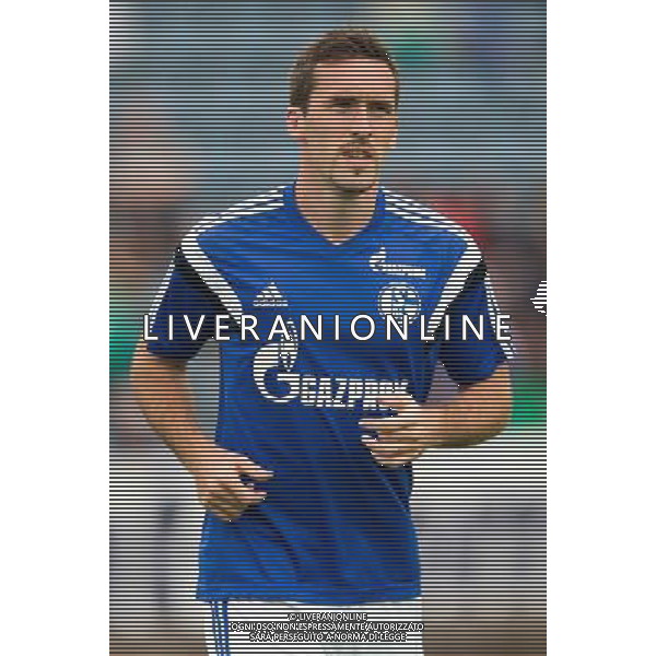 Christian Fuchs (FC Schalke 04) // during a Friendly Match between FC Schalke 04 and Stoke City at the Kufstein Arena, Kufstein, Austria on 2014/07/29. EXPA Pictures ¬© 2014, PhotoCredit: EXPA/ Johann Groder AG ALDO LIVERANI SAS ONLY ITALY
