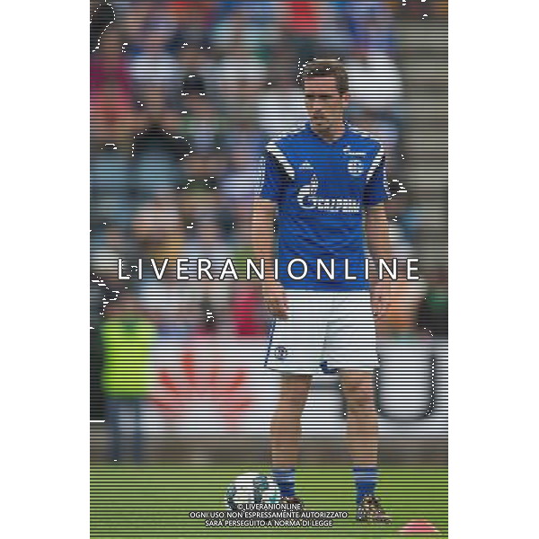 Christian Fuchs (FC Schalke 04) // during a Friendly Match between FC Schalke 04 and Stoke City at the Kufstein Arena, Kufstein, Austria on 2014/07/29. EXPA Pictures ¬© 2014, PhotoCredit: EXPA/ Johann Groder AG ALDO LIVERANI SAS ONLY ITALY