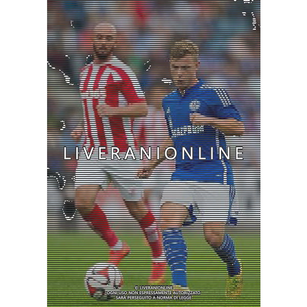 Max Meyer (FC Schalke 04) // during a Friendly Match between FC Schalke 04 and Stoke City at the Kufstein Arena, Kufstein, Austria on 2014/07/29. EXPA Pictures © 2014, PhotoCredit: EXPA/ Johann Groder AG ALDO LIVERANI SAS ONLY ITALY