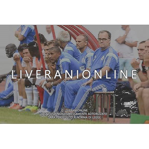 Franck PASSI / Javier TORRENTE / Marcelo BIELSA - 27.07.2014 - Marseille / Willem II - Match amical Photo : Gaston Petrelli / Icon Sport AG ALDO LIVERANI SAS ONLY ITALY