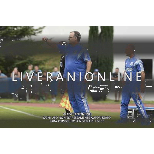 Marcelo BIELSA / Javier TORRENTE - 27.07.2014 - Marseille / Willem II - Match amical Photo : Gaston Petrelli / Icon Sport AG ALDO LIVERANI SAS ONLY ITALY