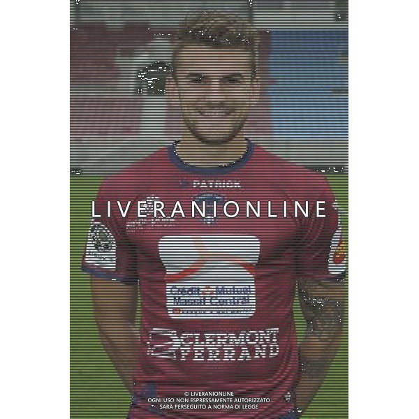 Adrien PAGERIE - 30.07.2014 - Portraits officiels Clermont - Ligue 2 Photo : Jean Paul Thomas / Icon Sport ag aldo liverani sas only italy