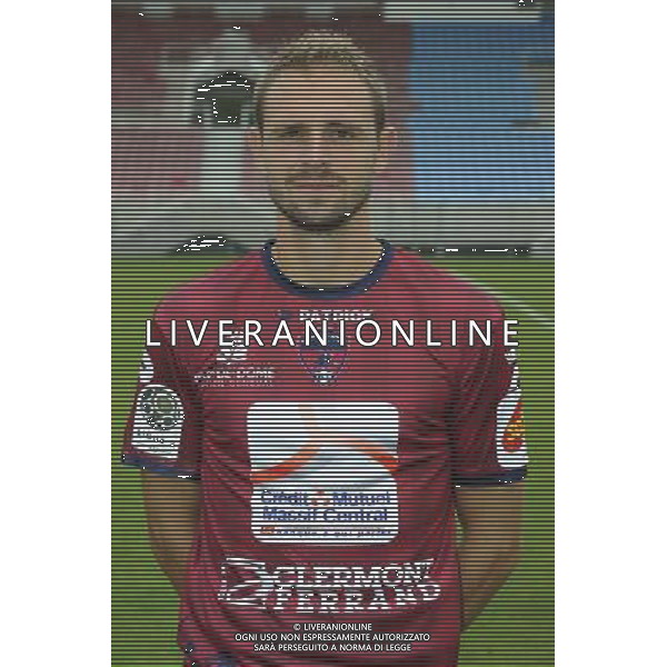 Baptiste MARTIN - 30.07.2014 - Portraits officiels Clermont - Ligue 2 Photo : Jean Paul Thomas / Icon Sport ag aldo liverani sas only italy