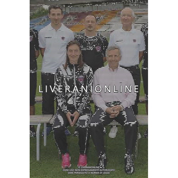 Corinne DIACRE / Claude MICHY - 30.07.2014 - Portraits officiels Clermont - Ligue 2 Photo : Jean Paul Thomas / Icon Sport ag aldo liverani sas only italy