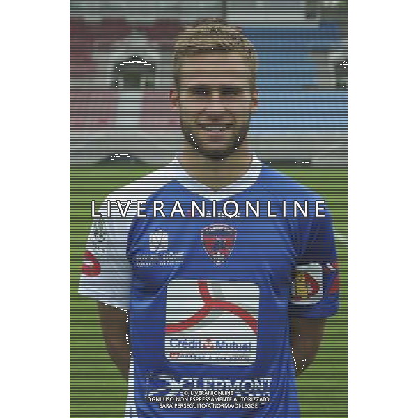Franck L HOSTIS - 30.07.2014 - Portraits officiels Clermont - Ligue 2 Photo : Jean Paul Thomas / Icon Sport ag aldo liverani sas only italy