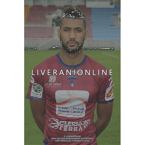 Hugo KONONGO - 30.07.2014 - Portraits officiels Clermont - Ligue 2 Photo : Jean Paul Thomas / Icon Sport ag aldo liverani sas only italy