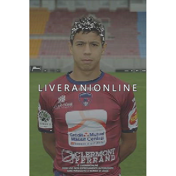 Mehddy LATRECHE - 30.07.2014 - Portraits officiels Clermont - Ligue 2 Photo : Jean Paul Thomas / Icon Sport ag aldo liverani sas only italy