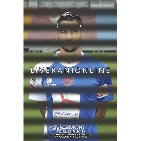 Mehdi JEANNIN - 30.07.2014 - Portraits officiels Clermont - Ligue 2 Photo : Jean Paul Thomas / Icon Sport ag aldo liverani sas only italy