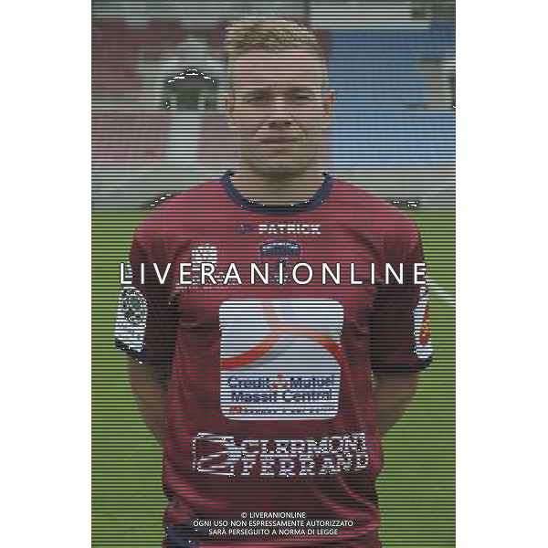 Thibault MOULIN - 30.07.2014 - Portraits officiels Clermont - Ligue 2 Photo : Jean Paul Thomas / Icon Sport ag aldo liverani sas only italy