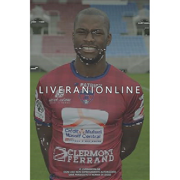 Yannis SALIBUR - 30.07.2014 - Portraits officiels Clermont - Ligue 2 Photo : Jean Paul Thomas / Icon Sport ag aldo liverani sas only italy
