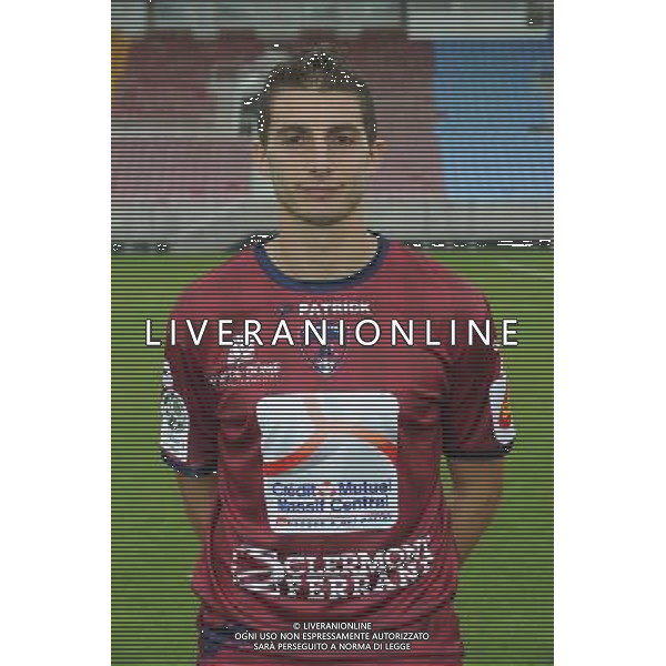 Yohan BETSCH - 30.07.2014 - Portraits officiels Clermont - Ligue 2 Photo : Jean Paul Thomas / Icon Sport ag aldo liverani sas only italy