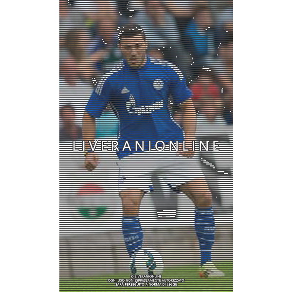 Sead Kolasinac (FC Schalke 04) // during a Friendly Match between FC Schalke 04 and Stoke City at the Kufstein Arena, Kufstein, Austria on 2014/07/29. EXPA Pictures © 2014, PhotoCredit: EXPA/ Johann Groder AG ALDO LIVERANI SAS ONLY ITALY