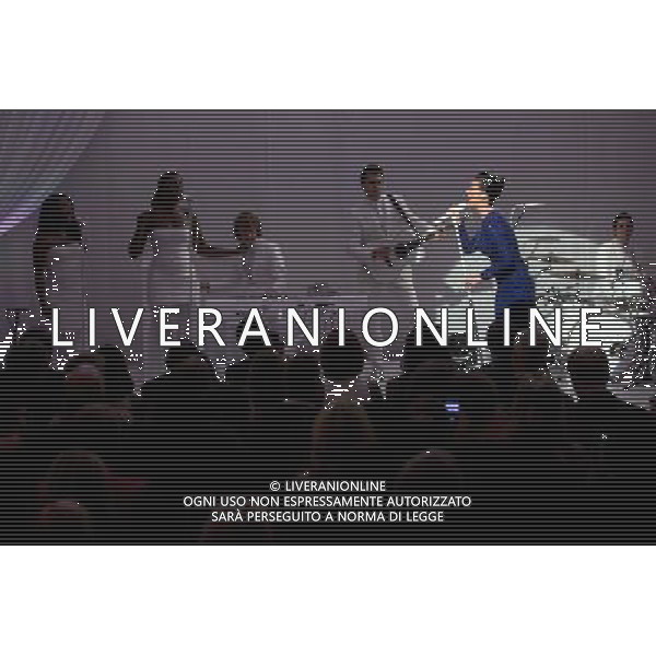 Singer Katy Perry performs during a a concert commemorating the Special Olympics with United States President Obama in the State Dining Room of the White House in Washington, D.C., U.S., on Thursday, July 31, 2014. ©PHOTOSHOT/Agenzia Aldo Liverani sas - ITALY ONLY - EDITORIAL USE ONLY