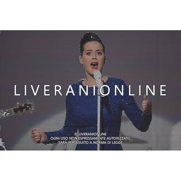 Singer Katy Perry performs during a a concert commemorating the Special Olympics with United States President Obama in the State Dining Room of the White House in Washington, D.C., U.S., on Thursday, July 31, 2014. ©PHOTOSHOT/Agenzia Aldo Liverani sas - ITALY ONLY - EDITORIAL USE ONLY