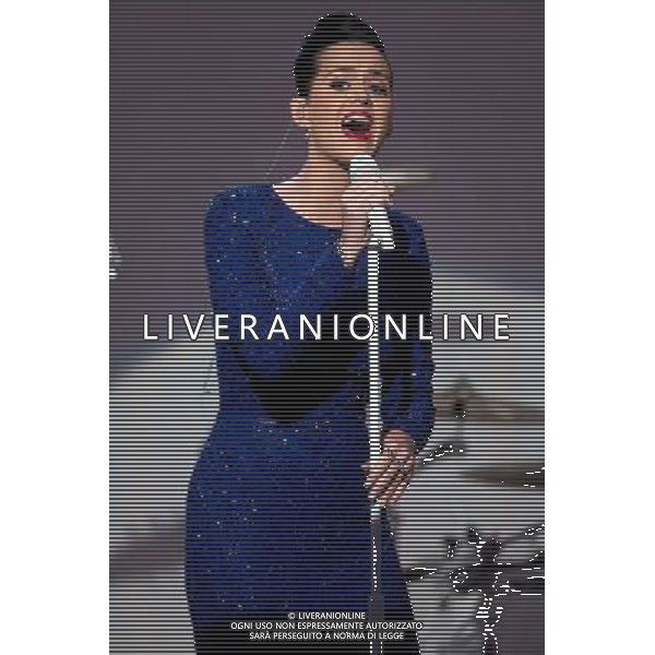 Singer Katy Perry performs during a a concert commemorating the Special Olympics with United States President Obama in the State Dining Room of the White House in Washington, D.C., U.S., on Thursday, July 31, 2014. ©PHOTOSHOT/Agenzia Aldo Liverani sas - ITALY ONLY - EDITORIAL USE ONLY