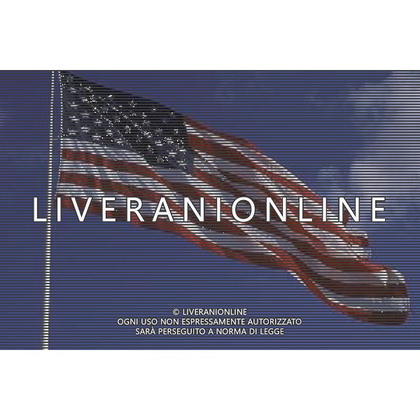 NELLA FOTO LA BANDIERA AMERICANA IFC-AGENZIA ALDO LIVERANI