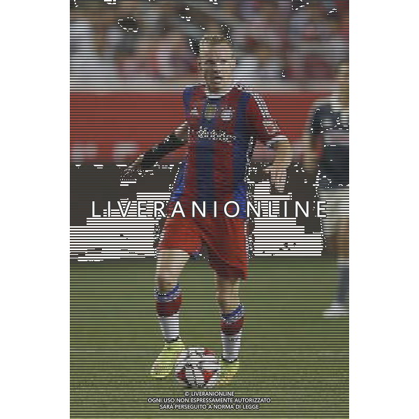 RED BULL ARENA HARRISON NEW JERSEY USA 2014.07.31 AUDI FOOTBALL SUMMIT INTERNATIONAL FRIENDLY SOCCER GAME FC BAYERN MUNICH VS. CHIVAS GUADALAJARA. BAYERN WON 1-0. N Z FC Bayern Munich midfielder Sebastian Rode KAMIL KRZACZYNSKI / NEWSPIX.PL --- Newspix.pl AG ALDO LIVERANI SASâ€¨ONLY ITALYâ€¨
