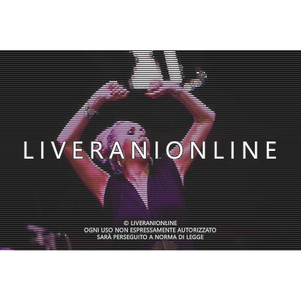 The Human League performs on stage at Guilfest at Stoke Park on July 20, 2014 in Guildford, United Kingdom. ©photoshot/Agenzia Aldo Liverani sas - ITALY ONLY - EDITORIAL USE ONLY