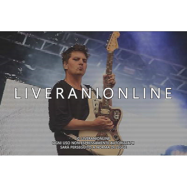 The Human League performs on stage at Guilfest at Stoke Park on July 20, 2014 in Guildford, United Kingdom. ©photoshot/Agenzia Aldo Liverani sas - ITALY ONLY - EDITORIAL USE ONLY