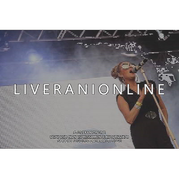 The Human League performs on stage at Guilfest at Stoke Park on July 20, 2014 in Guildford, United Kingdom. ©photoshot/Agenzia Aldo Liverani sas - ITALY ONLY - EDITORIAL USE ONLY