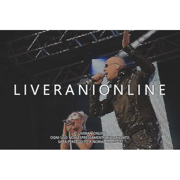 The Human League performs on stage at Guilfest at Stoke Park on July 20, 2014 in Guildford, United Kingdom. ©photoshot/Agenzia Aldo Liverani sas - ITALY ONLY - EDITORIAL USE ONLY