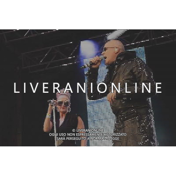 The Human League performs on stage at Guilfest at Stoke Park on July 20, 2014 in Guildford, United Kingdom. ©photoshot/Agenzia Aldo Liverani sas - ITALY ONLY - EDITORIAL USE ONLY