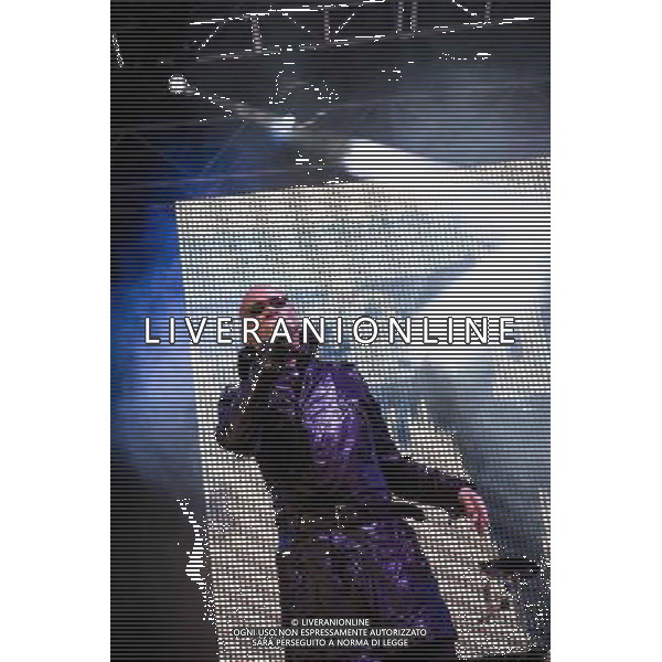 The Human League performs on stage at Guilfest at Stoke Park on July 20, 2014 in Guildford, United Kingdom. ©photoshot/Agenzia Aldo Liverani sas - ITALY ONLY - EDITORIAL USE ONLY